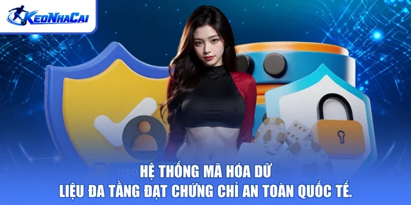Hệ thống mã hóa dữ liệu đa tầng đạt chứng chỉ an toàn quốc tế