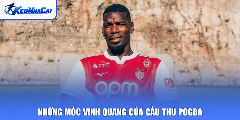 Những mốc vinh quang của cầu thủ Pogba